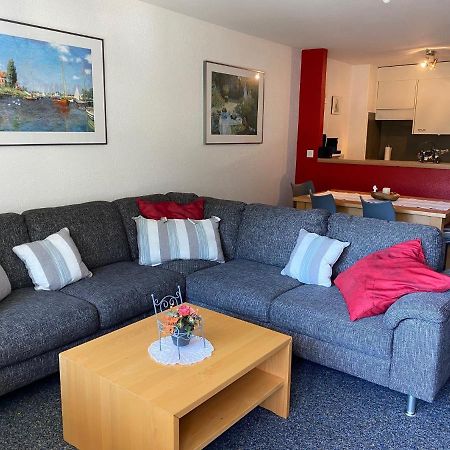 2,5 Pces Accueillant Comme A La Maison Leukerbad Buitenkant foto