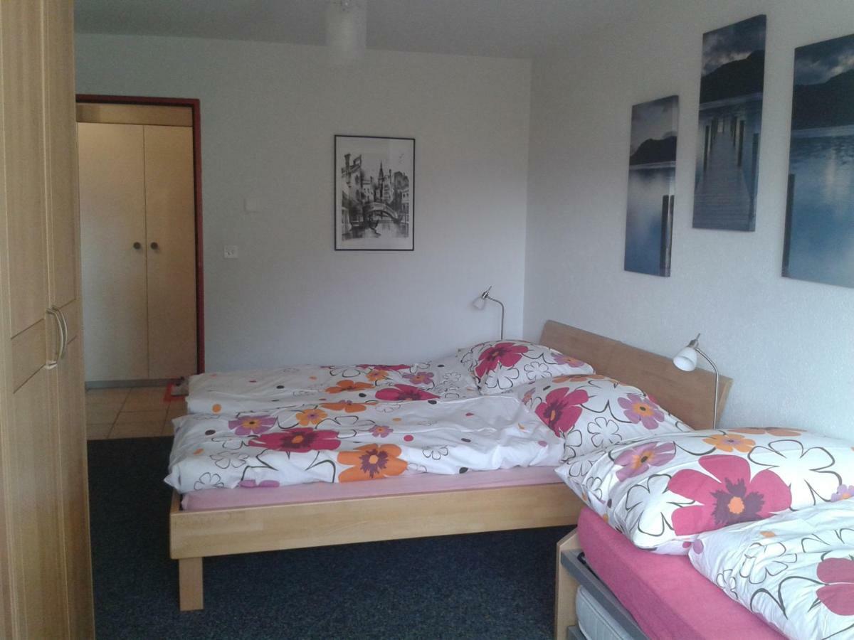 2,5 Pces Accueillant Comme A La Maison Leukerbad Buitenkant foto